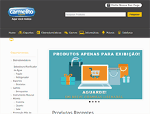 Tablet Screenshot of carmelitomagazine.com.br